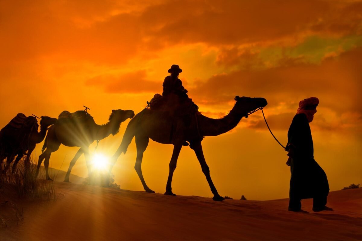 Things to do in Merzouga involve witnessing the Sahara’s breathtaking sunrise and sunset over the Merzouga sand dunes, one of the most magical desert experiences. Ideal for Merzouga desert activities and Morocco tours, it’s a highlight of one night in desert Merzouga.