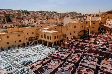Visit the Chouara Tannery in Fes, one of the oldest tanneries in the world. A unique experience and one of the best things to do in Fes to witness traditional leather craftsmanship.
